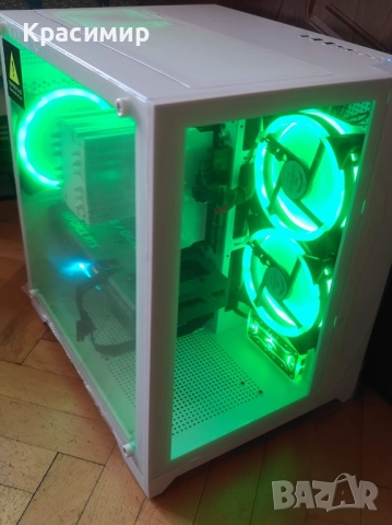 Геймърски компютър Ryzen 5500, GeForce RTX 3060ti,32gb ddr4,1tb ssd, снимка 8 - Геймърски - 52678267