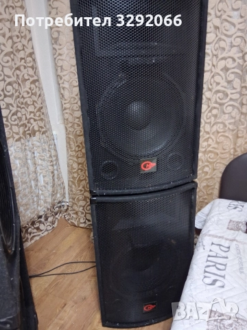 музика 2 15 ича и 2 бас каси +стъпало Behringer Km 1700, снимка 9 - Тонколони - 52663590