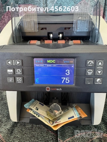 Машина за броене на пари Cashtech 9000