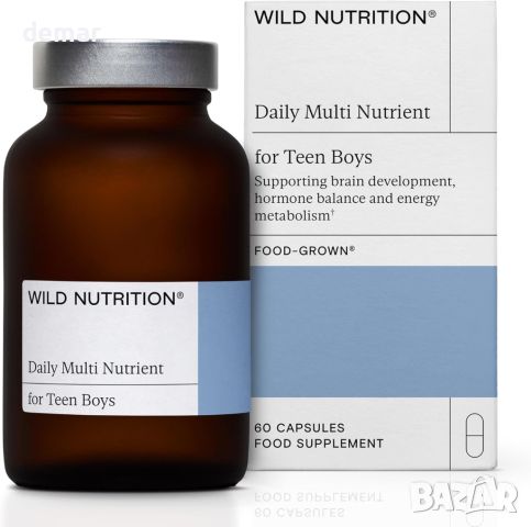 Wild Nutrition Daily Multi Оптимално здраве за тийнейджъри - 60 капсули, снимка 1 - Хранителни добавки - 46561065