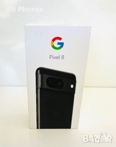 НОВ! Google Pixel 8 5G 128GB Obsidian 2г.Гаранция!, снимка 1