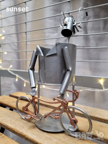 🚲стойка за вино ВЕЛОСИПЕД🍷🍾-> идеална за подарък , снимка 1