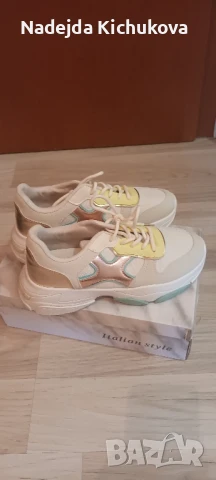 Дамски маратонки Seastar. 39 номер.Обувани веднъж.Цена-20 лв., снимка 5 - Маратонки - 50831556