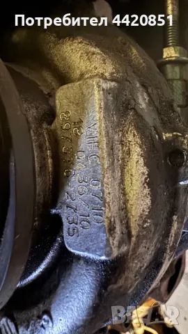 Турбо компресор за Opel Meriva - 897376-2735, снимка 2 - Части - 50142529