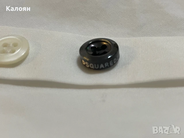 dsquared2 Бяла риза , снимка 8 - Ризи - 50591315