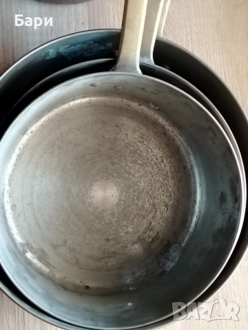 Стари медни тигани,тиган,касерола,тенджера-8бр., снимка 12 - Съдове за готвене - 52234591