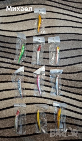 Риболовна макара Okuma Inspira S Blue 40 + воблери, снимка 7 - Макари - 39118683