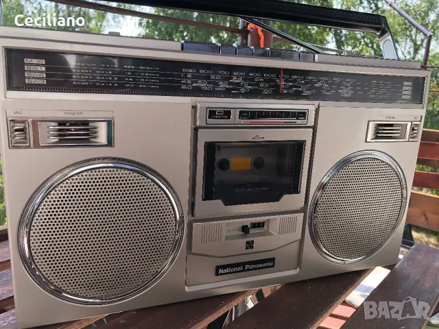 Радиокасетофон NATIONAL PANASONIC (JAPAN )BOOMBOX RX-5100T, снимка 3 - Радиокасетофони, транзистори - 47174918