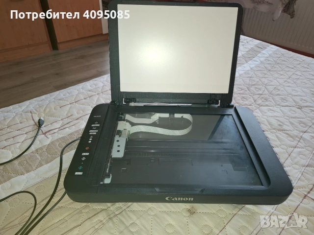 Продавам мастиленоструен принтер CANON, черно и цветно, снимка 4 - Принтери, копири, скенери - 53052102