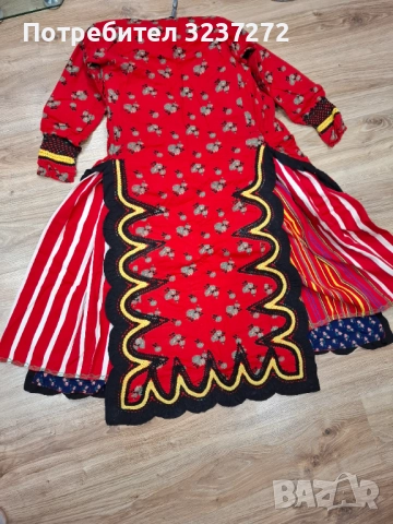 Автентична родопска носия , снимка 3 - Антикварни и старинни предмети - 52898620