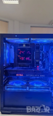 Продавам ТОП Геймърско РС Intel I5 14600K/32Gb D5/1Tb SSD Samsung/Evga 3080 10Gb/Гаранция, снимка 7 - Геймърски - 52876779