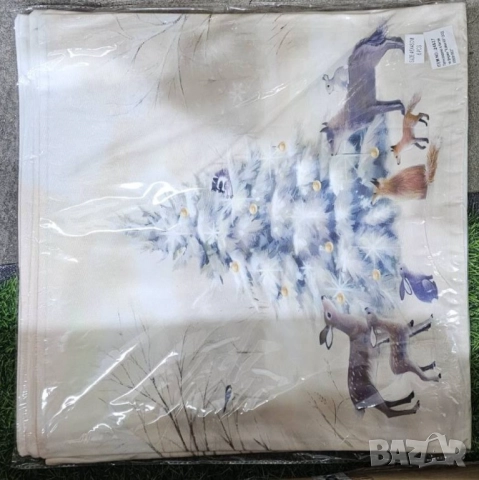 Коледни декоративни калъфки за възглавници – 7 уникални празнични дизайна, 45×45 см - 6бр в комплект, снимка 13 - Други - 52134076