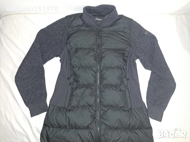 Bergans Of Norway Oslo Down Hybrid Long Jacket Women (M) дамско хибридно яке с пух и вълна, снимка 4 - Якета - 52269909
