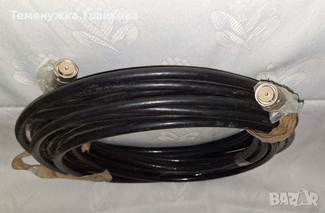 Коаксиален кабел със съединители, снимка 2 - Други - 45324046