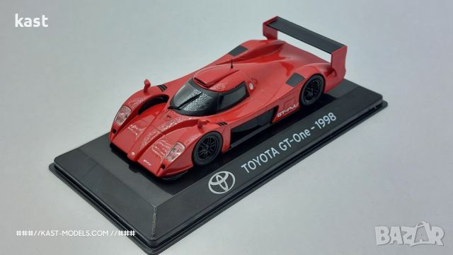 KAST-Models Умален модел на TOYOTA GT-ONE 1998 Altaya 1/43, снимка 6 - Колекции - 46271365