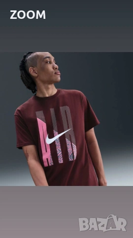 NIKE M90 AIR TEE OVER SIZE UNISEX, снимка 3 - Тениски - 54234638