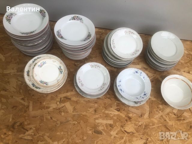 Керамични чинии, снимка 2 - Чинии - 45609382