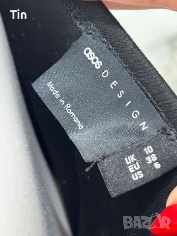 Малка черна рокля Asos, снимка 6 - Рокли - 46604226