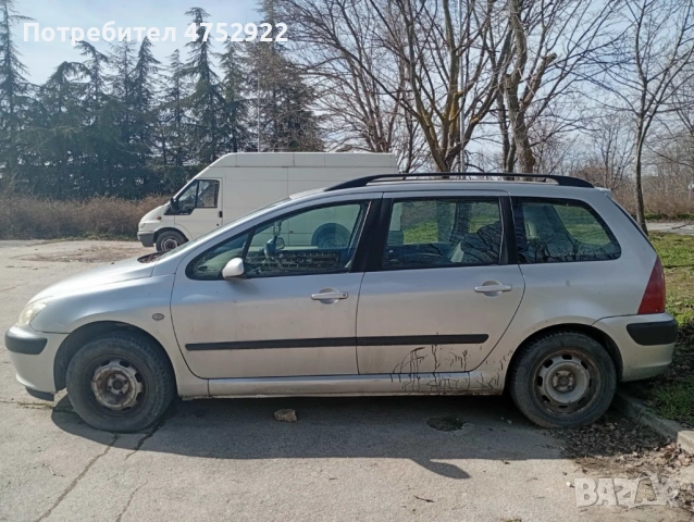 Продавам Пежо 307 90к 2000куб, снимка 2 - Части - 53682348