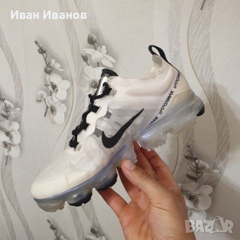 оригинални маратонки Nike  Air Vapormax 2019 'Pale Ivory' номер 39,5 -40, снимка 10 - Маратонки - 37940982