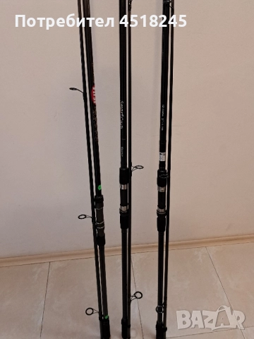 шаранджйски въдици 3,60m /2,75 lb