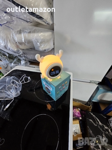 детски будилник YISSVIC (YISSVIC Kids Alarm Clock) във формата на еленче , снимка 12 - Друга електроника - 52518719