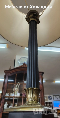 Двойка големи метални лампи, снимка 4 - Настолни лампи - 53537496