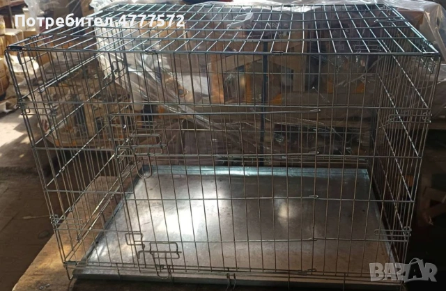 Метална клетка за куче 