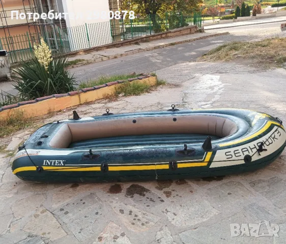 Лодка Intex Seahawk 3 , снимка 3 - Екипировка - 48108792