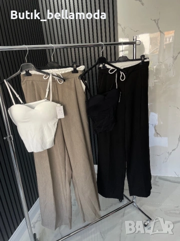 Топ лот панталон +бюстие , снимка 2 - Комплекти - 53847758