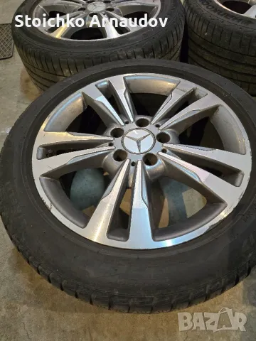 Джанти 17" с гуми от Mercedes E200 w212, снимка 11 - Гуми и джанти - 48618125