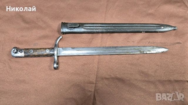 Щик, кама, нож Финландия Мосин 1928, снимка 4 - Антикварни и старинни предмети - 54240956