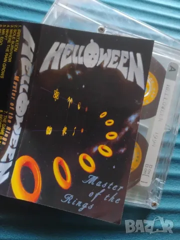 Helloween – Master Of The Rings - аудио касета музика, снимка 1 - Аудио касети - 49350832