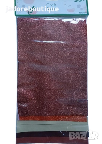 6 броя Декоративни платове изкуствена кожа - розова/сива/кафява гама, снимка 4 - Други - 51804502