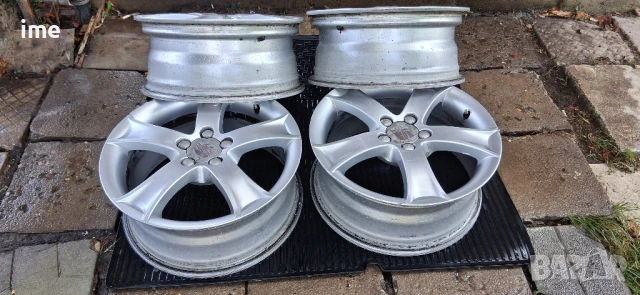 4бр. ляти джанти 6.5J16 ET43. Ronal. 5x100 мм. 57.1 мм среден отвор. OEM 6L0601025M...., снимка 6 - Гуми и джанти - 50922050