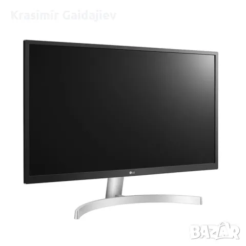 Монитор 27" LG 27UL500-W, снимка 3 - Монитори - 46834589