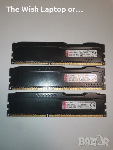 Рам Kingston HyperX fury, снимка 2 - RAM памет - 53376625