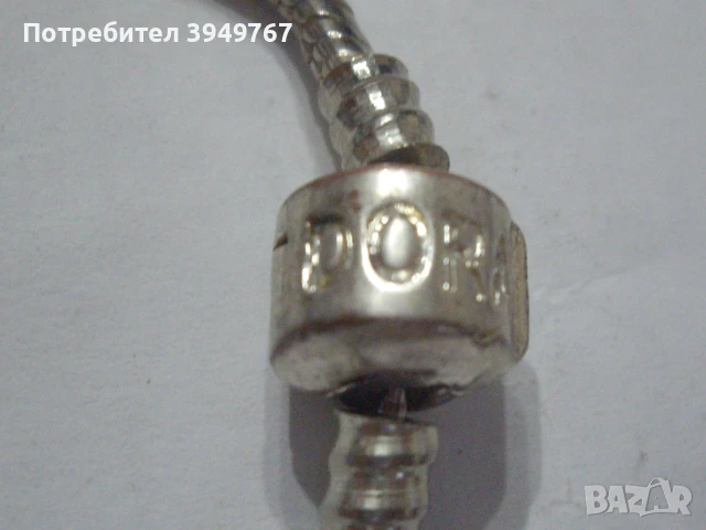 Сребърна гривна-пандора., снимка 3 - Гривни - 51410692