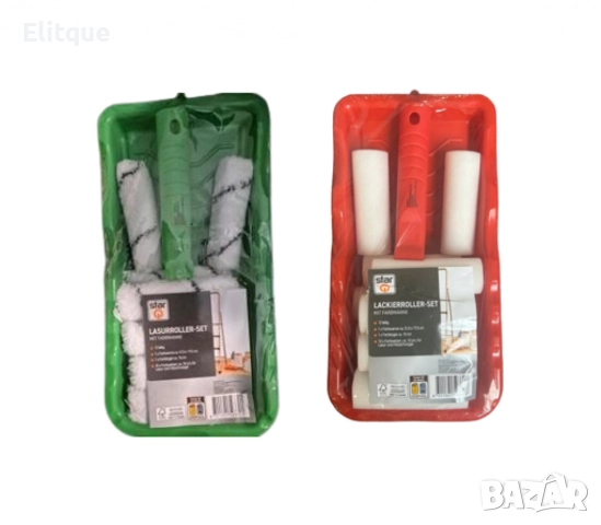 Комплект за боядисване с резервни валяци – 12 части, снимка 4 - Други стоки за дома - 52715556