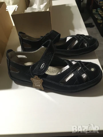 летни обувки естествена кожа, снимка 1