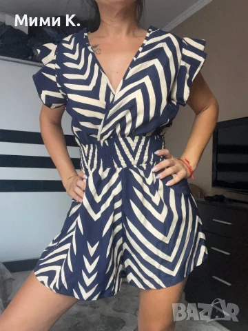 Дамски къс гащеризон 