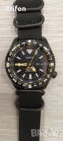 Часовник Seiko PROSPEX automatic diver Black edition , снимка 6 - Мъжки - 47463658