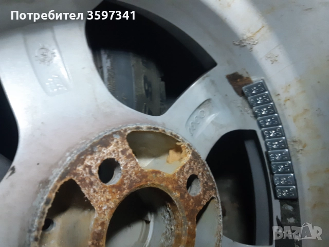 4 джанти 14 ки за фиат 500 с две нови зимни 185/65/14, снимка 13 - Гуми и джанти - 52945179