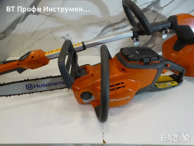 Husqvarna SET - Акумулаторна коса и верижен трион, снимка 4 - Моторни триони/резачки - 53690343