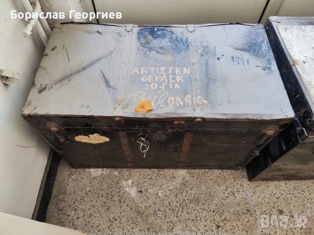 Стар сандък два броя, снимка 9 - Антикварни и старинни предмети - 50819975
