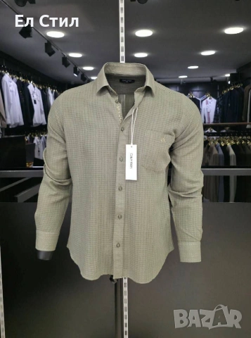 💙Мъжка риза НА ЕДРО , снимка 3 - Ризи - 53629439