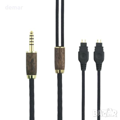 ABLET 2 м 4,4 mm балансиран мъжки 7N OCC меден сребърен кабел за Sennheiser