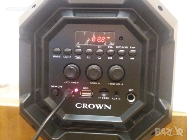 Аудио система CROWN GTB-4212H., снимка 12 - Аудиосистеми - 52466007