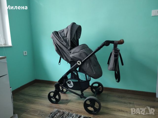 Детска количка Lorelli Crysta 3 в 1, снимка 2 - Детски колички - 46693694