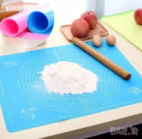 Силиконова постелка за печене, точене и месене, снимка 11 - Други стоки за дома - 52796095